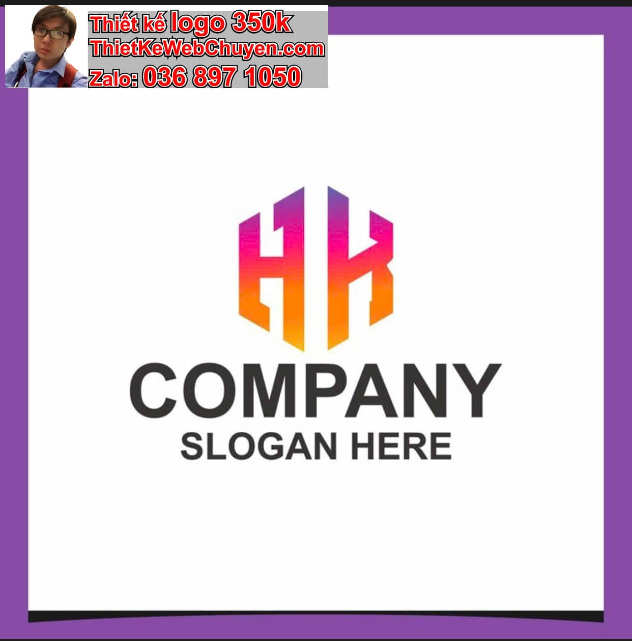 Thiết kế logo công ty tên Hào