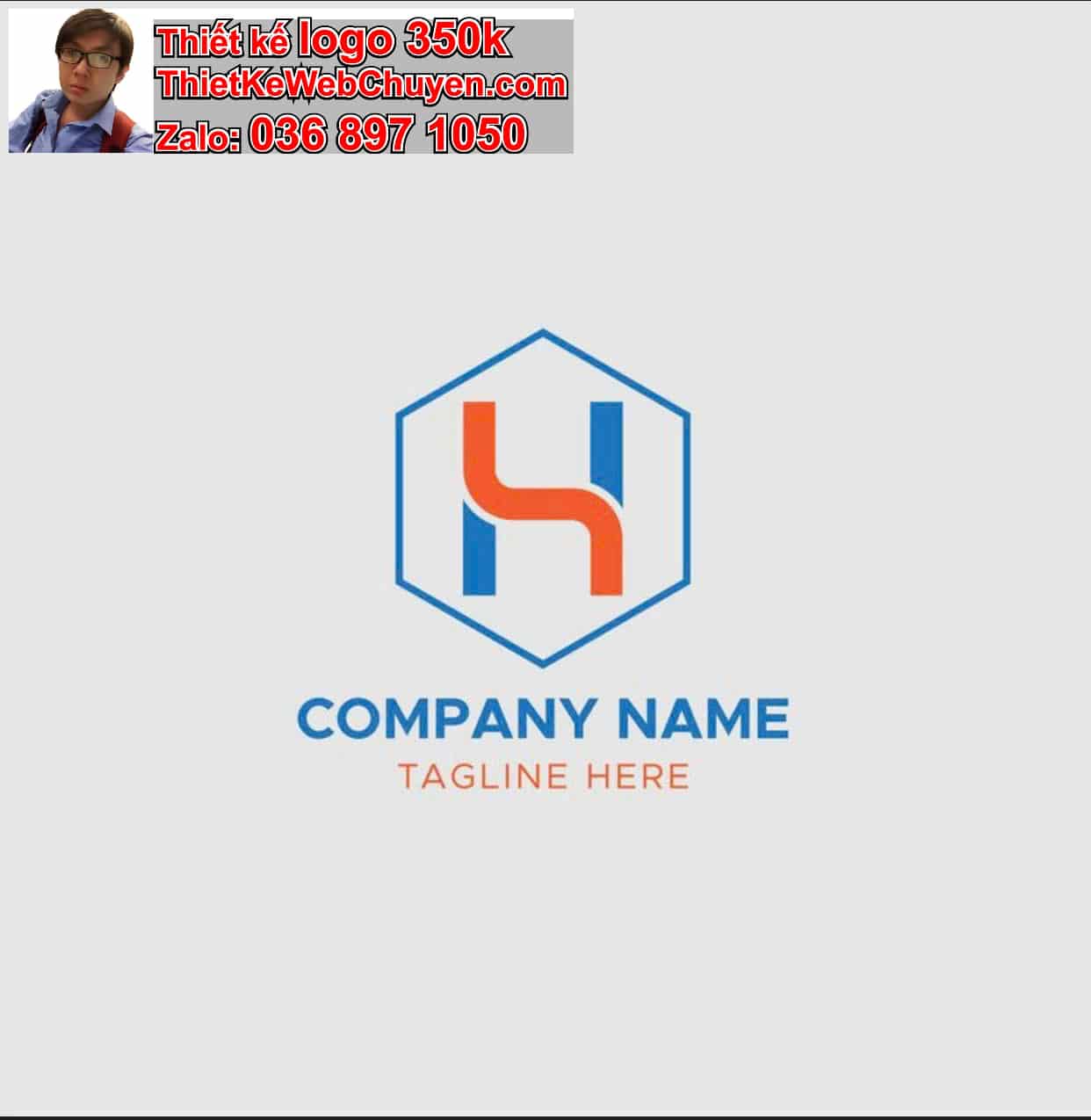 Thiết kế logo công ty tên Hào