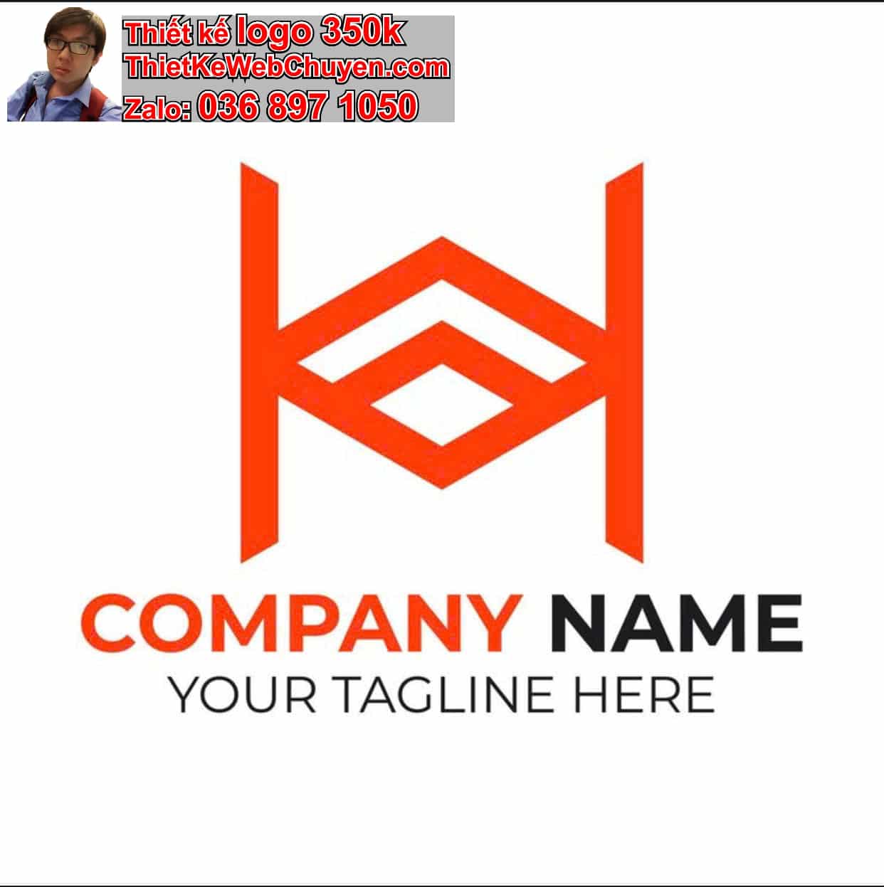 Thiết kế logo công ty tên Hào