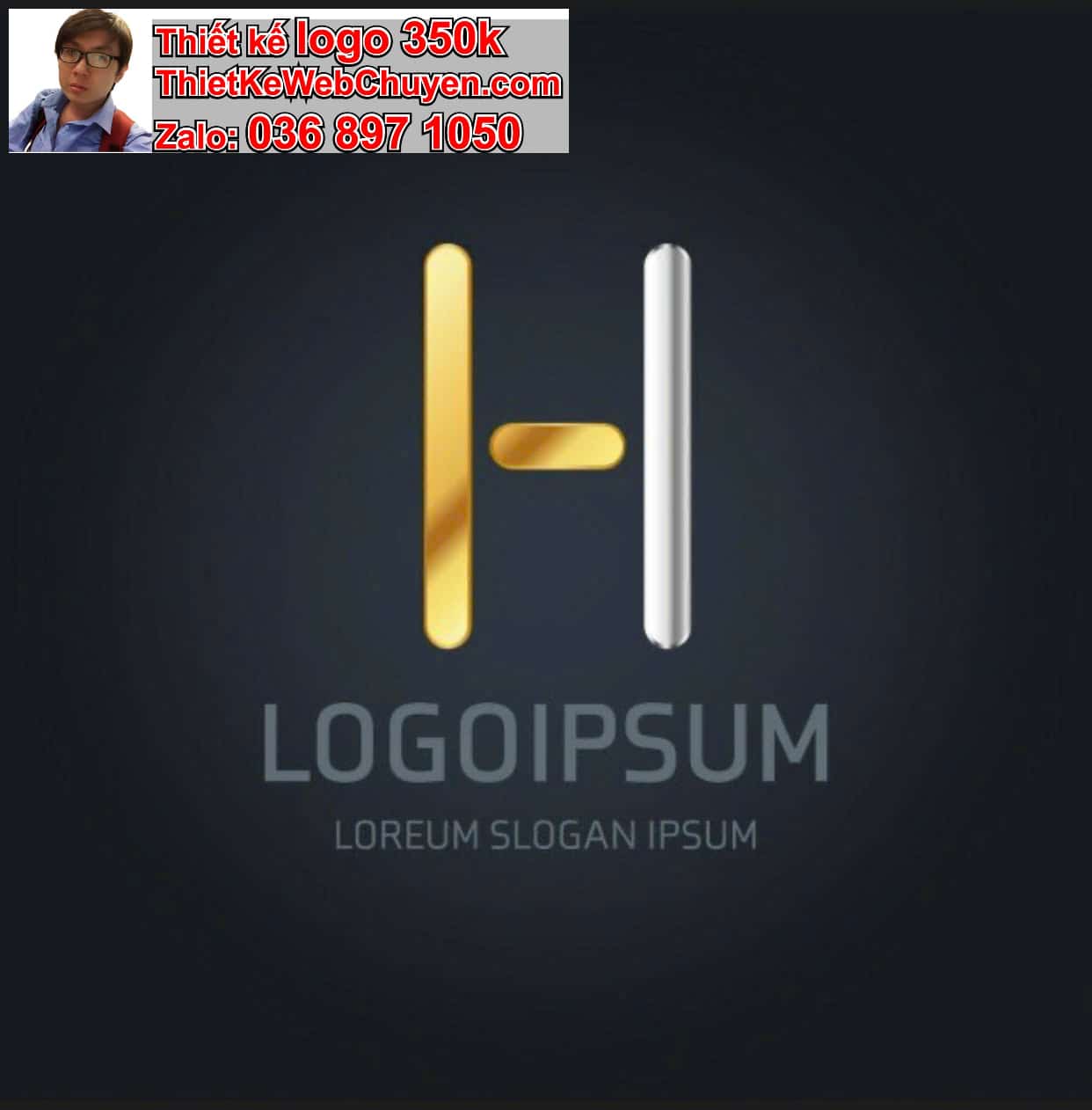 Thiết kế logo công ty tên Hậu