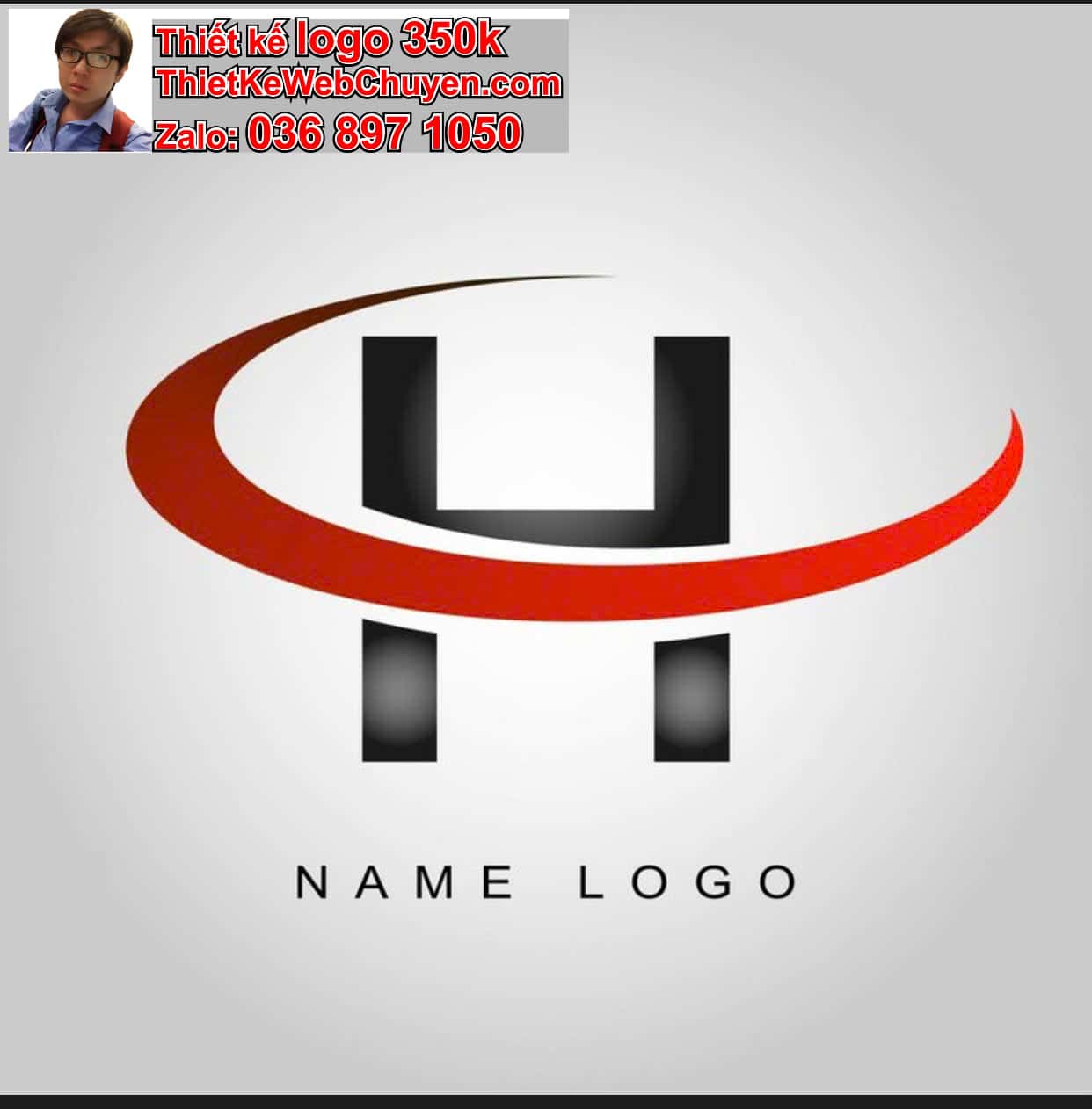 Thiết kế logo công ty tên Hòa 