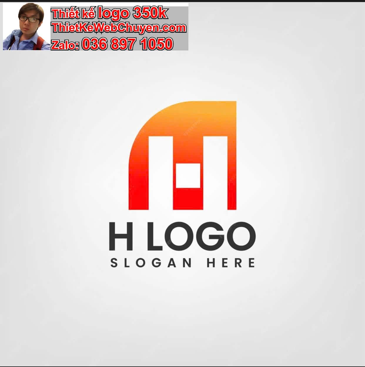 Thiết kế logo công ty tên Hòa 