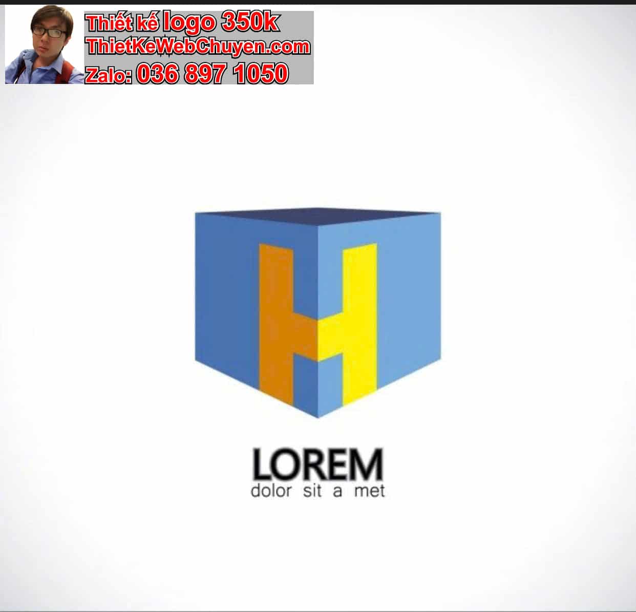 Thiết kế logo công ty tên Hòa 