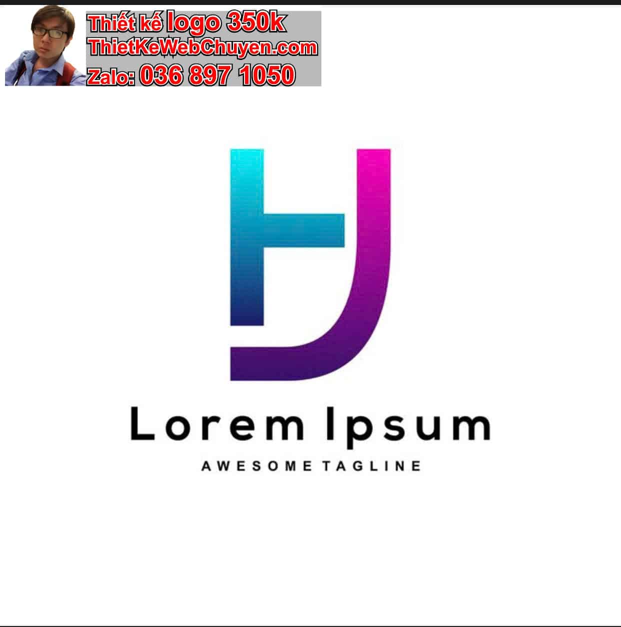 Thiết kế logo công ty tên Hoàng 