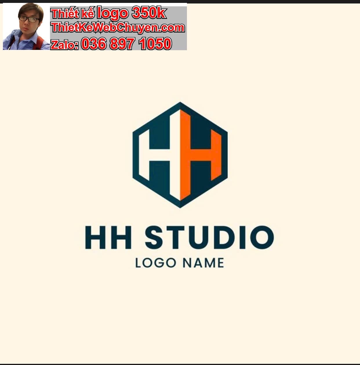 Thiết kế logo công ty tên Hoàng 