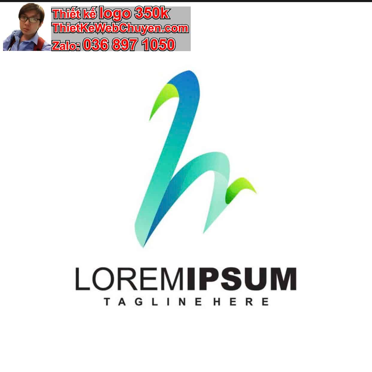 Thiết kế logo công ty tên Hoàng 