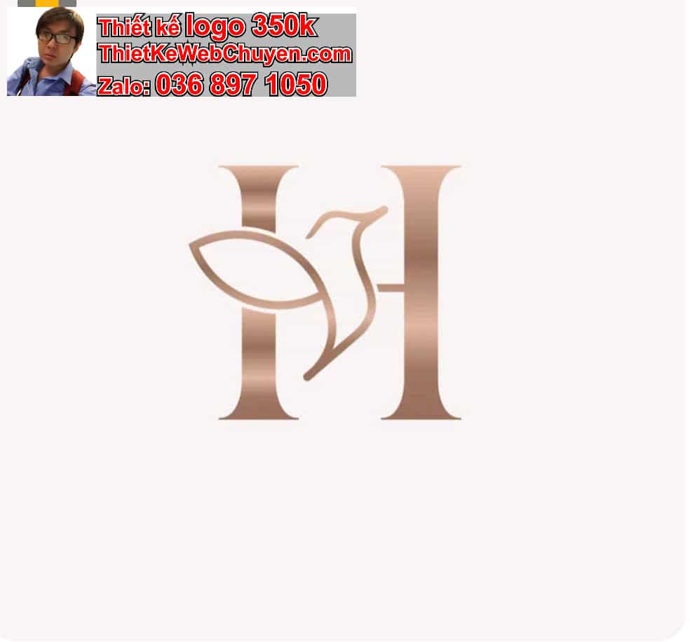 Thiết kế logo công ty tên Hồng 