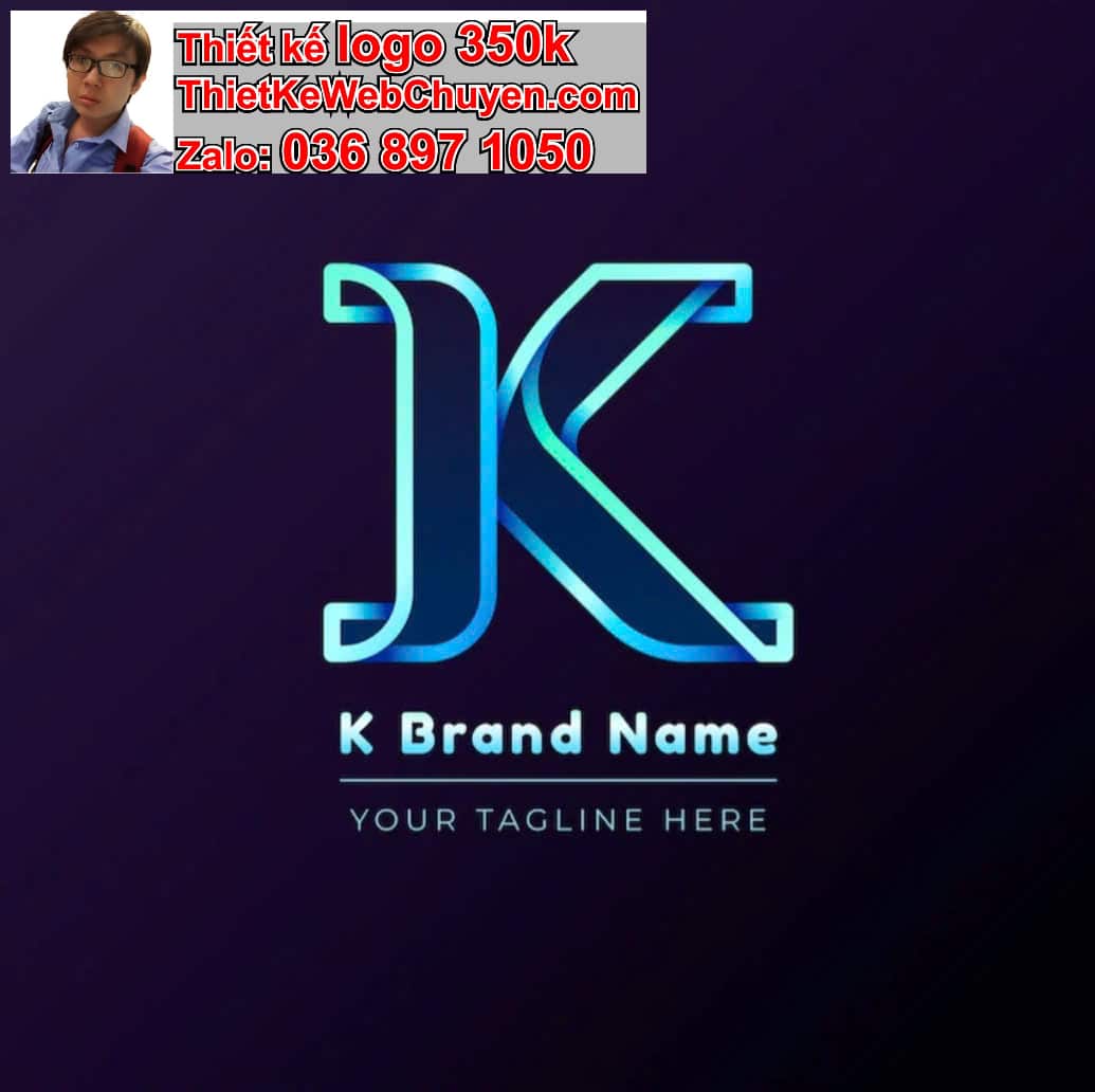 Thiết kế logo công ty tên Kha 