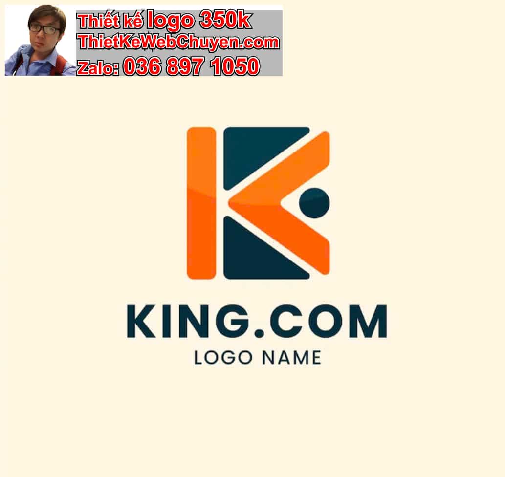 Thiết kế logo công ty tên Khải