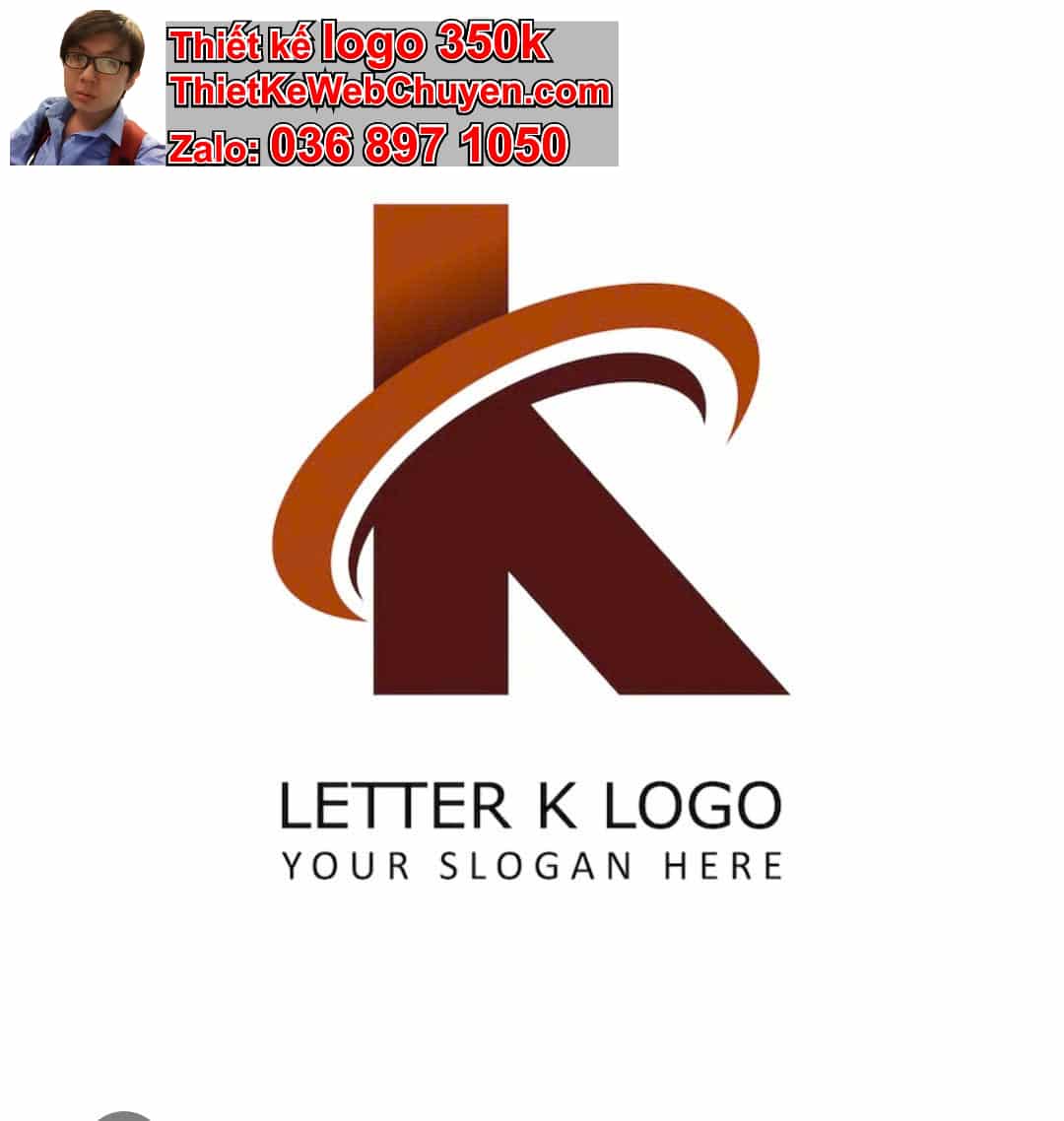 Thiết kế logo công ty tên Khanh 