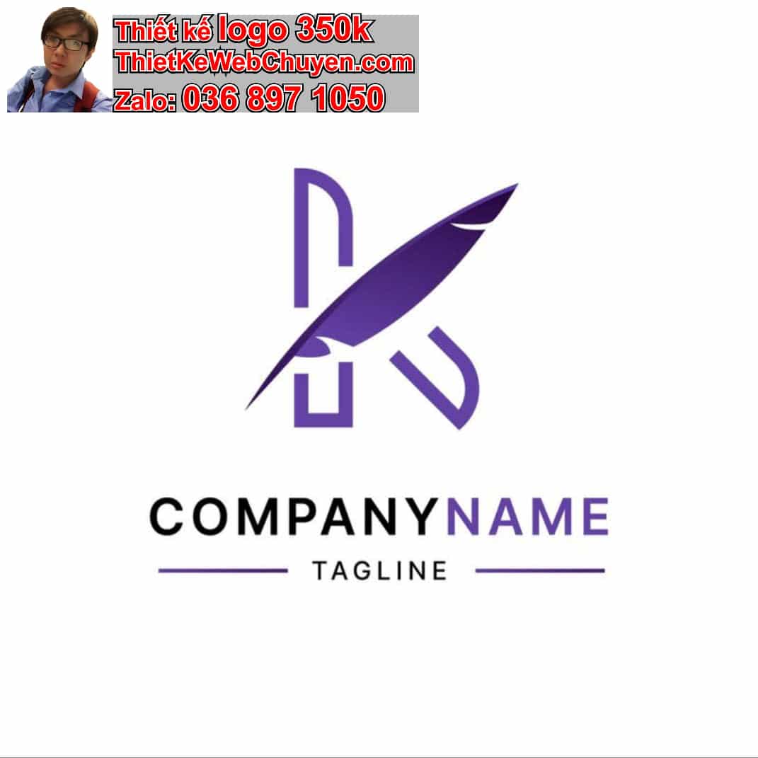 Thiết kế logo công ty tên Kim 