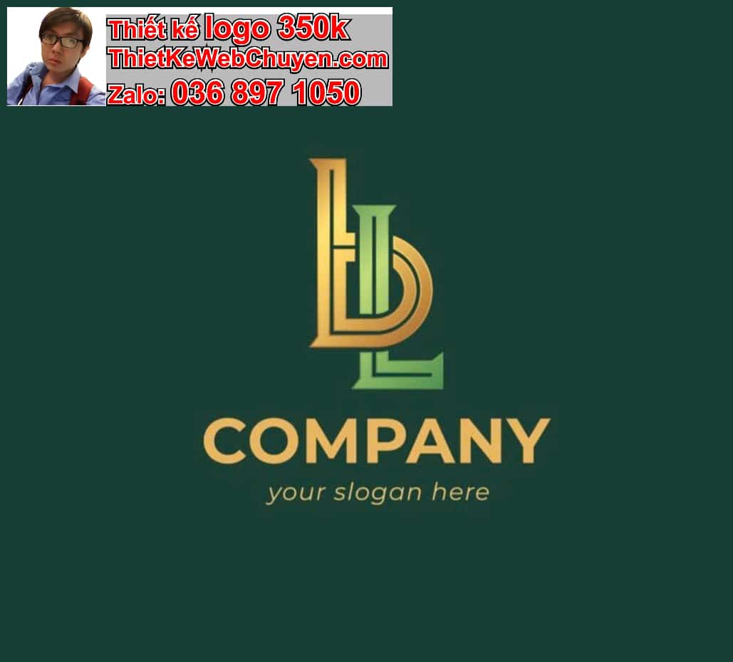 Thiết kế logo công ty tên Lộc 