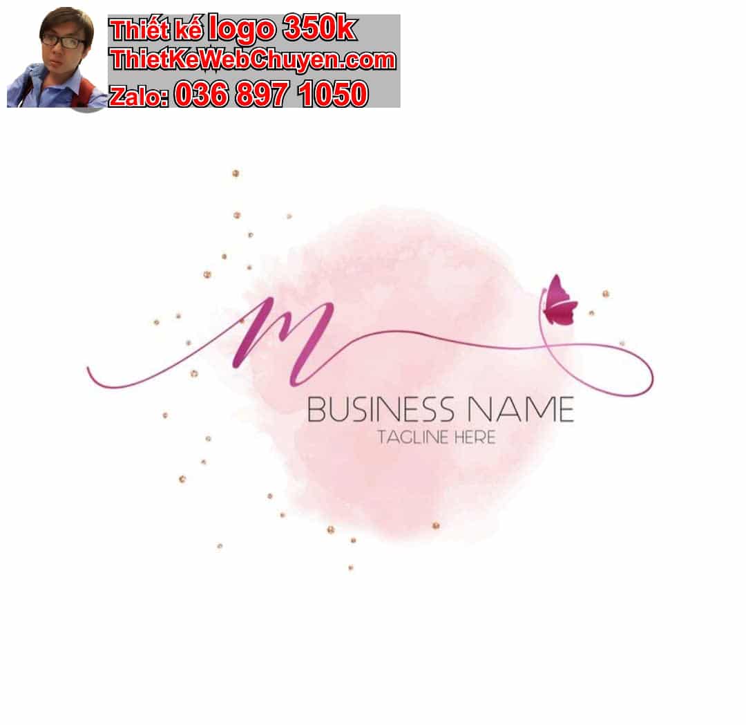 Thiết kế logo công ty tên Mi