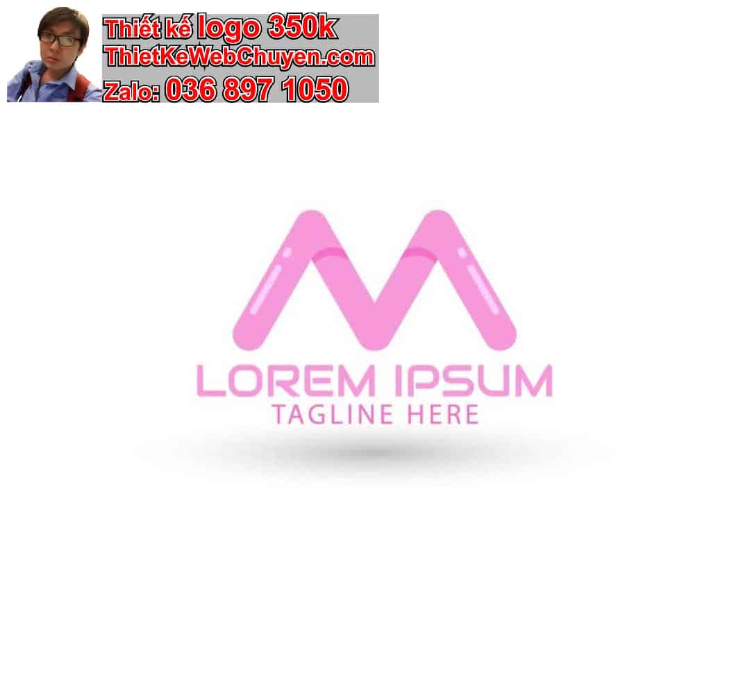 Thiết kế logo công ty tên Mi