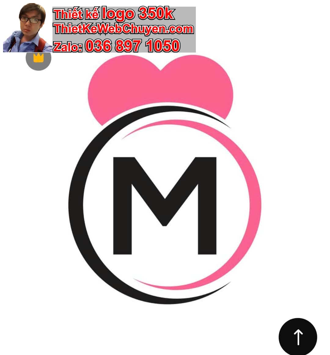 Thiết kế logo công ty tên Minh