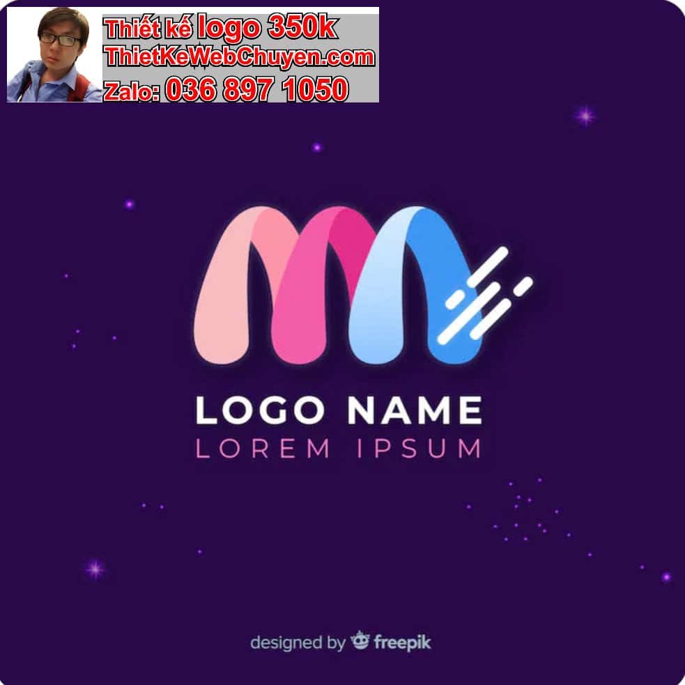 Thiết kế logo công ty tên Minh