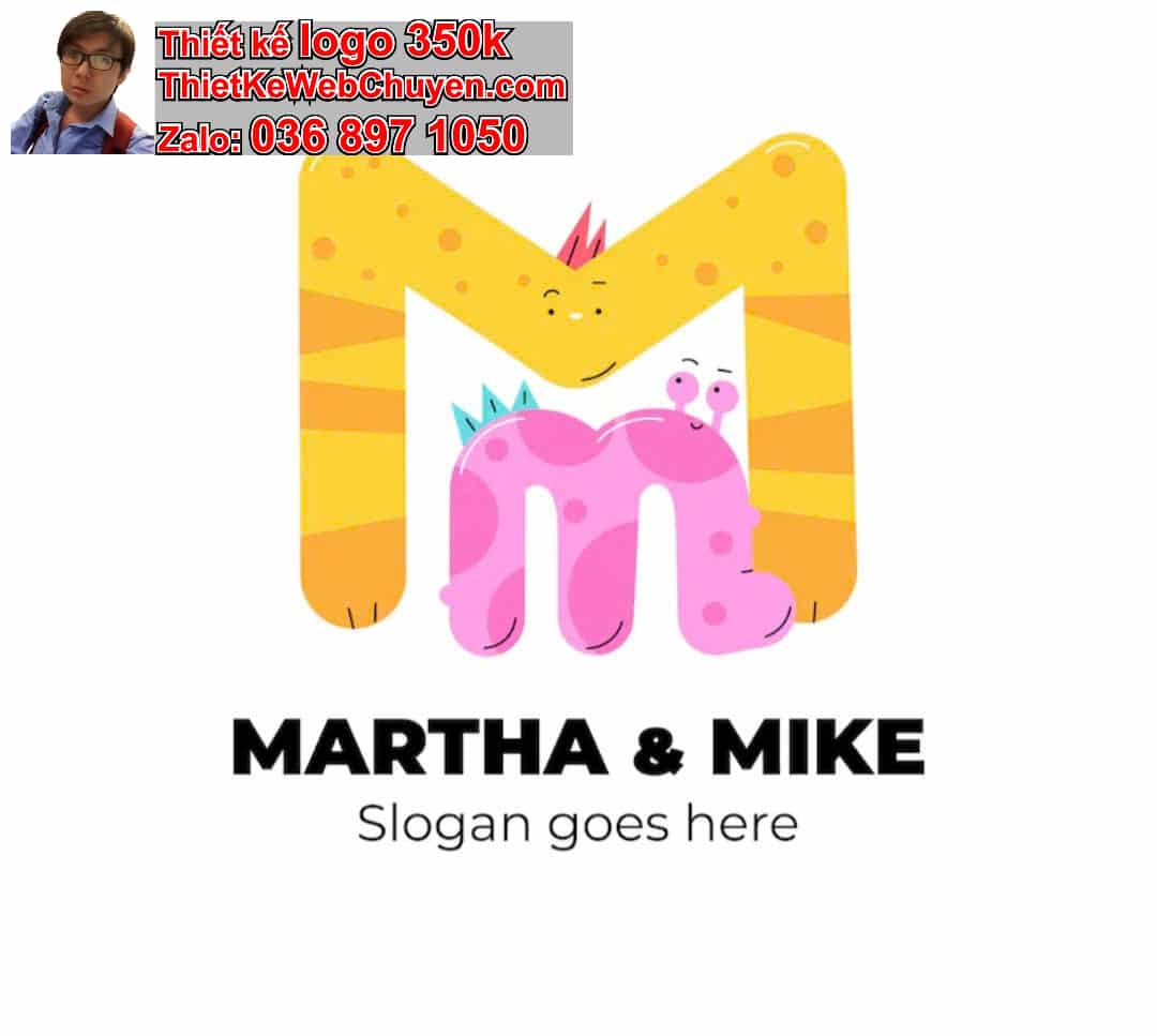 Thiết kế logo công ty tên Minh Anh
