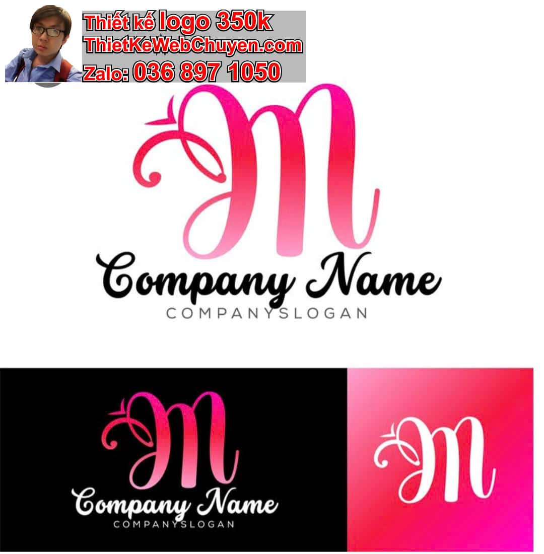 Thiết kế logo công ty tên Minh Anh