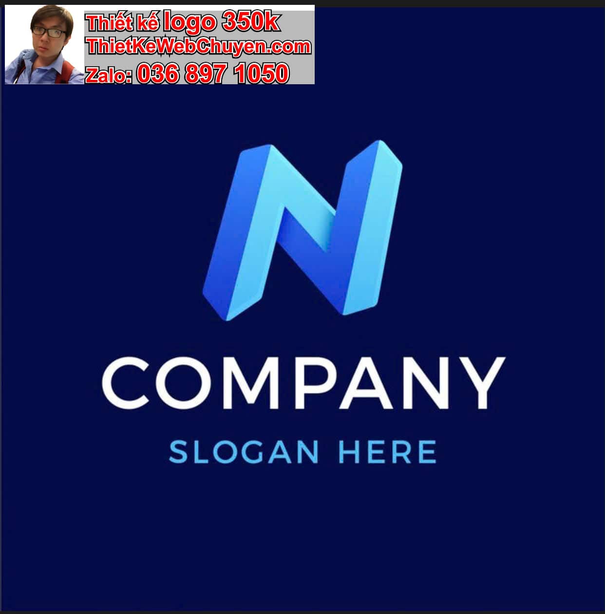 Thiết kế logo công ty tên Nam 