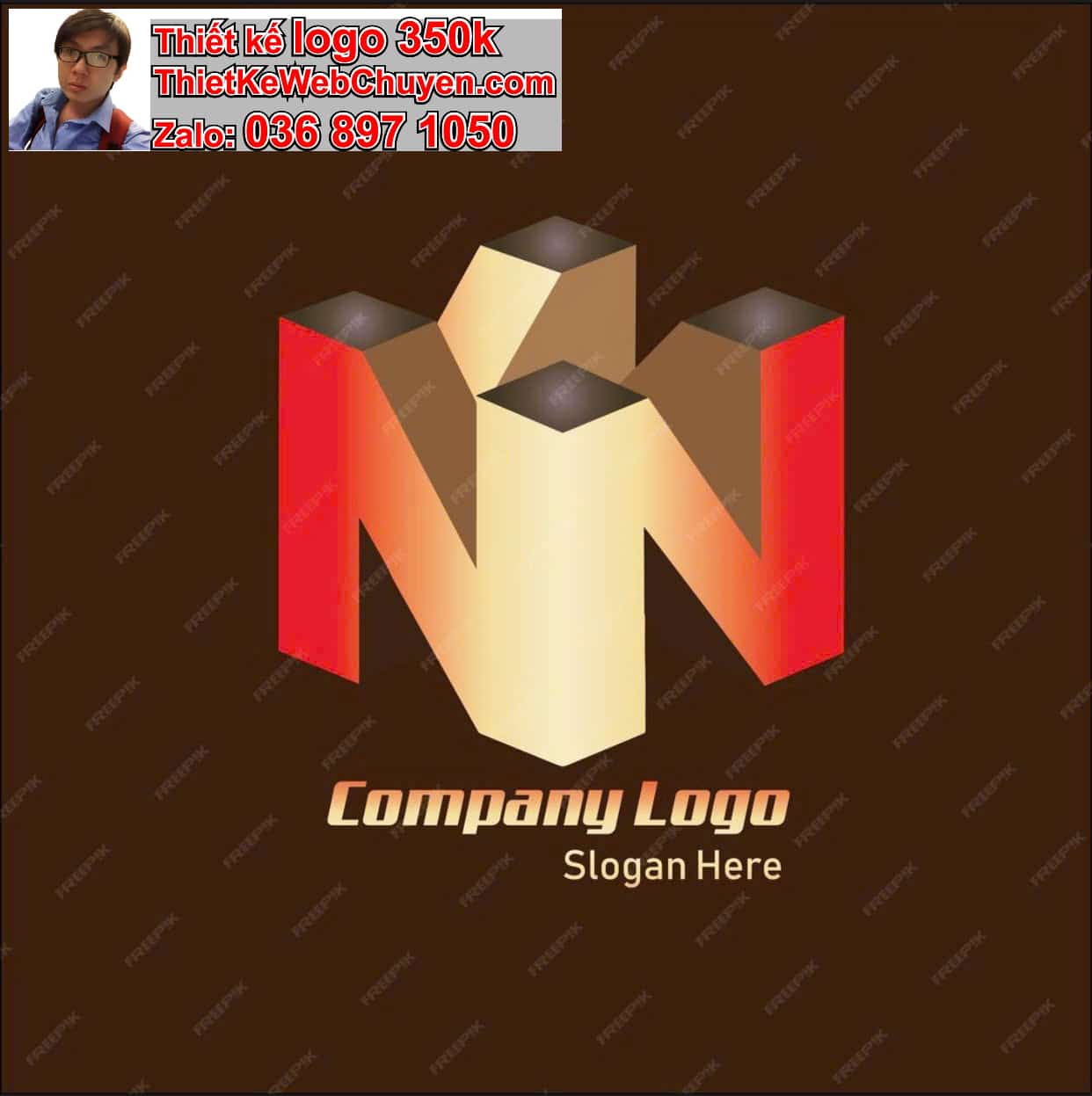 Thiết kế logo công ty tên Nam 