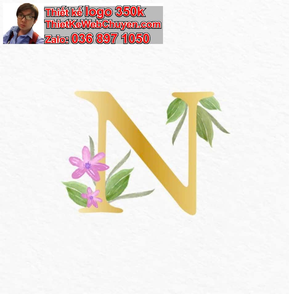 Thiết kế logo công ty tên Ngân 