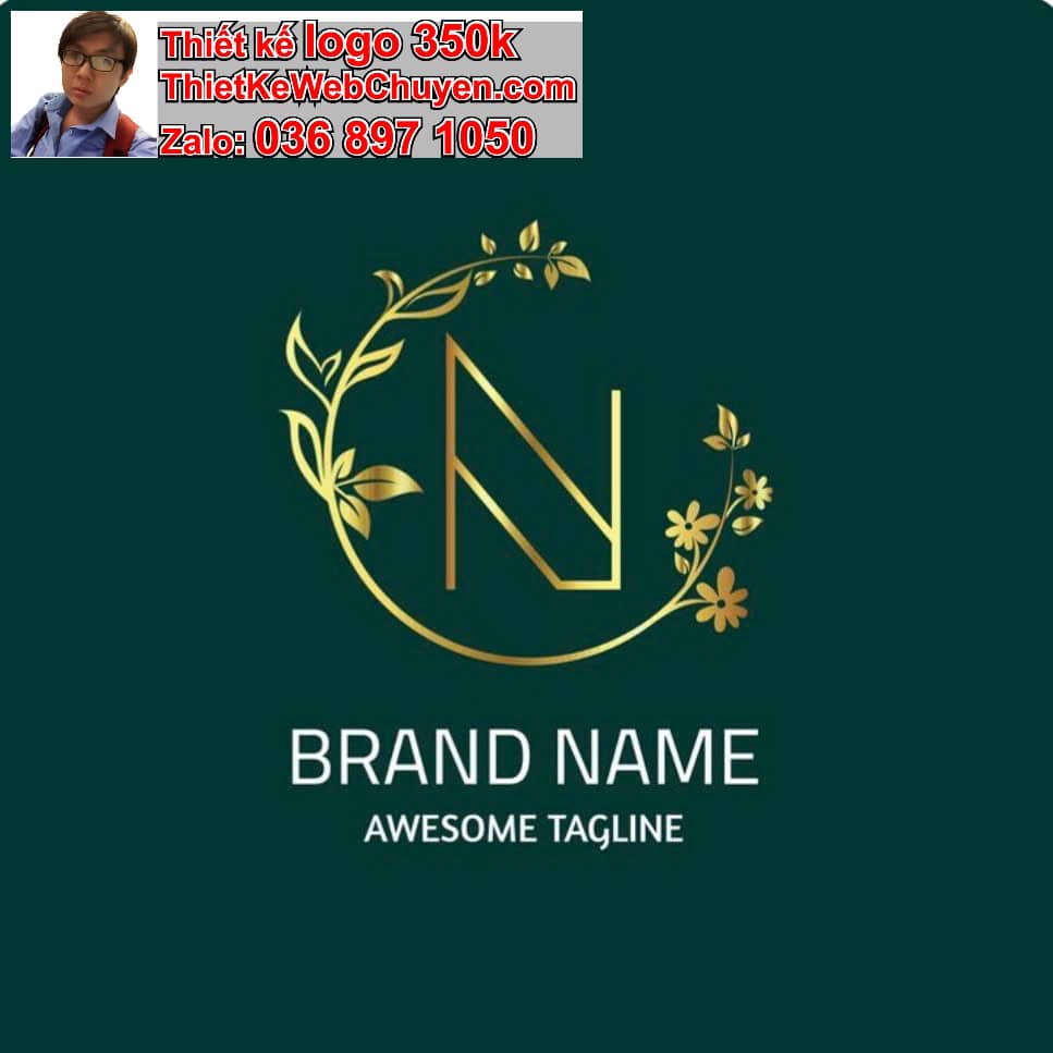 Thiết kế logo công ty tên Ngân 