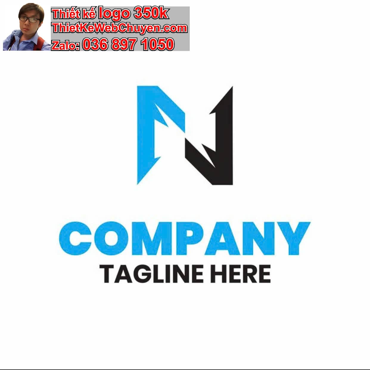 Thiết kế logo công ty tên Nghĩa