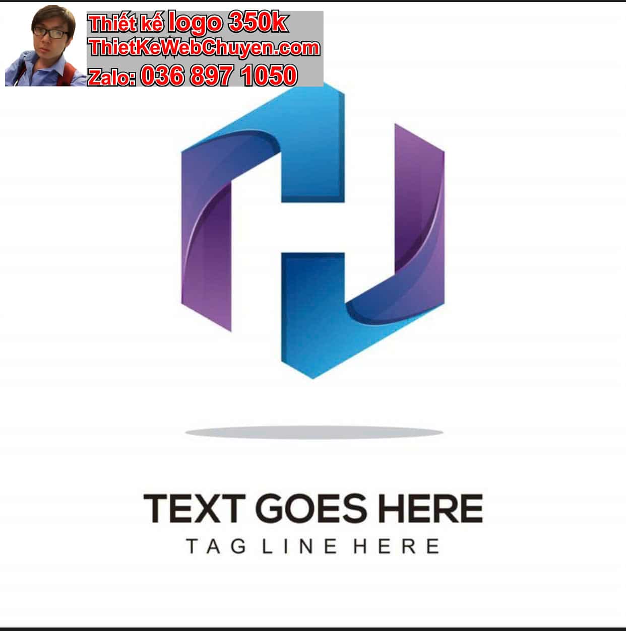 Thiết kế logo công ty tên Nghĩa