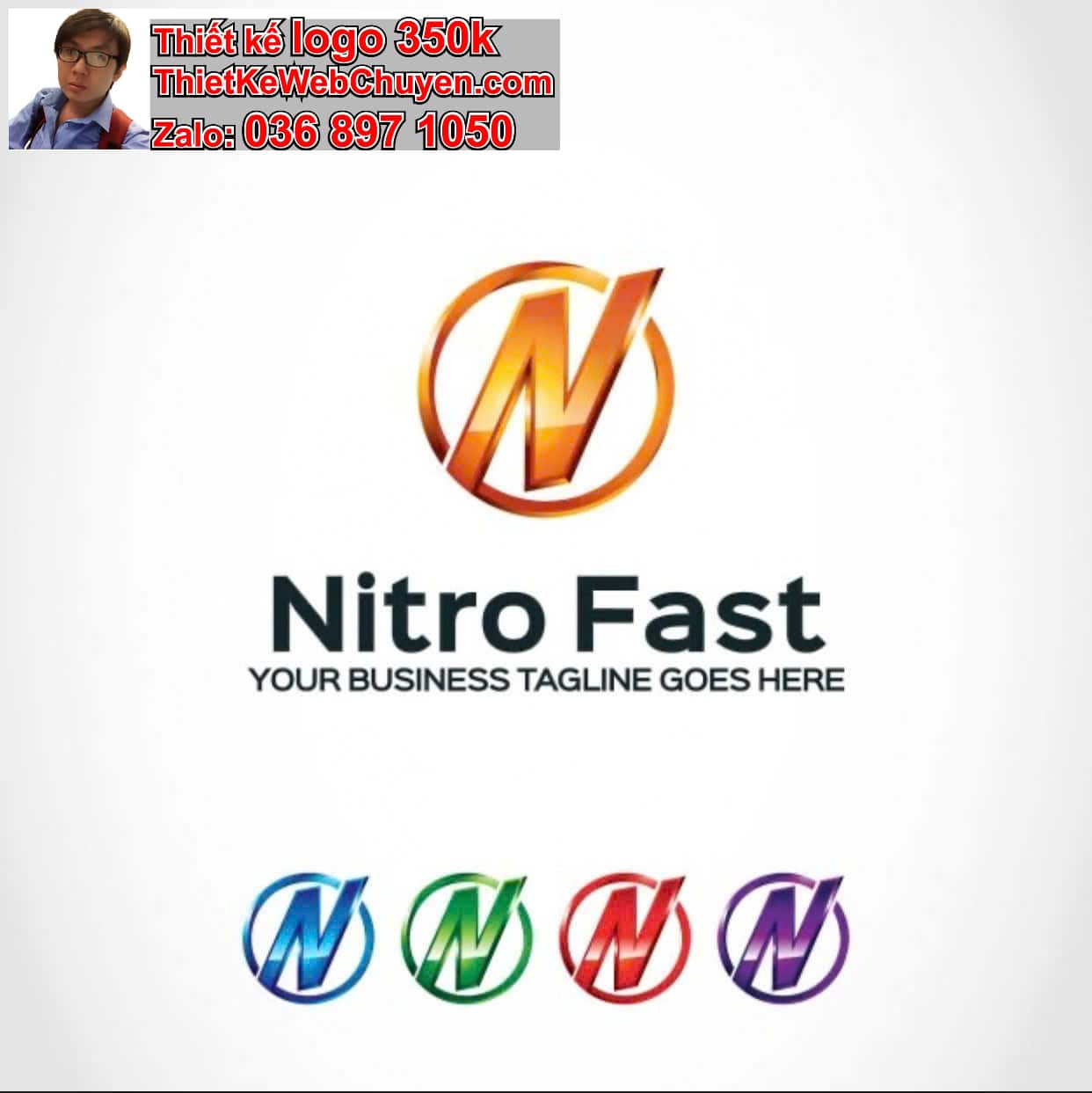 Thiết kế logo công ty tên Nghĩa