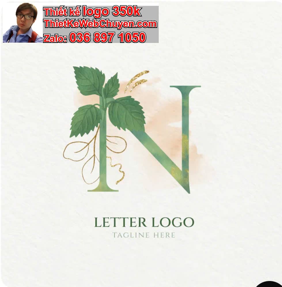 Thiết kế logo công ty tên Nhàn 