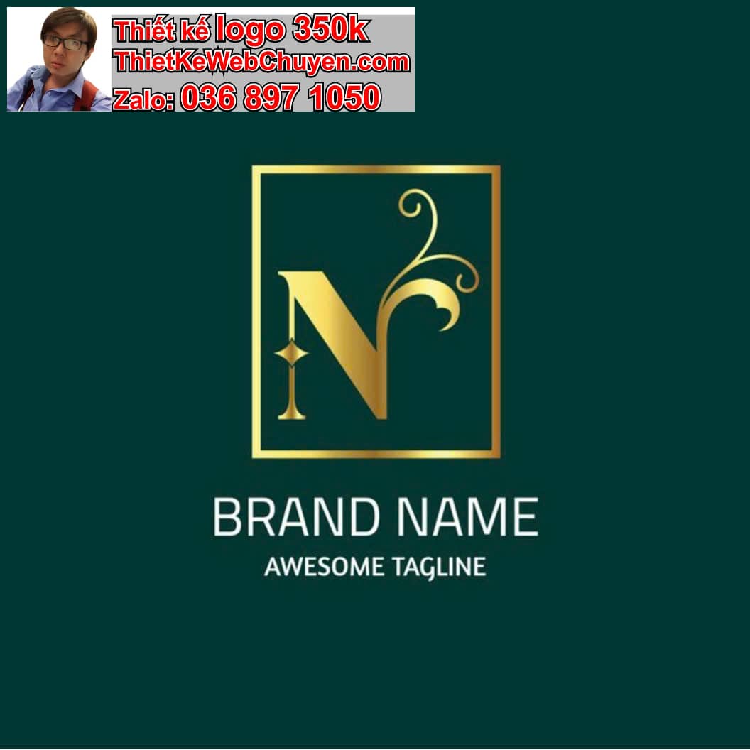 Thiết kế logo công ty tên Nhàn 