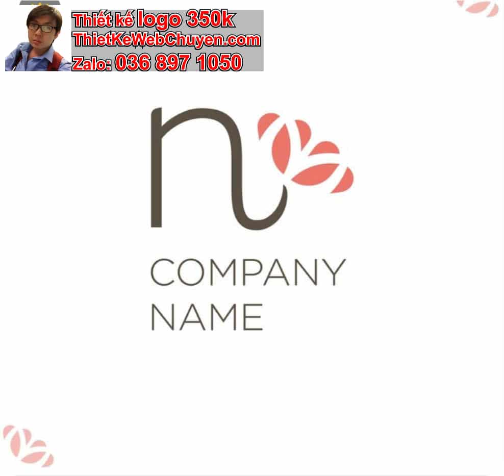 Thiết kế logo công ty tên Nhàn 