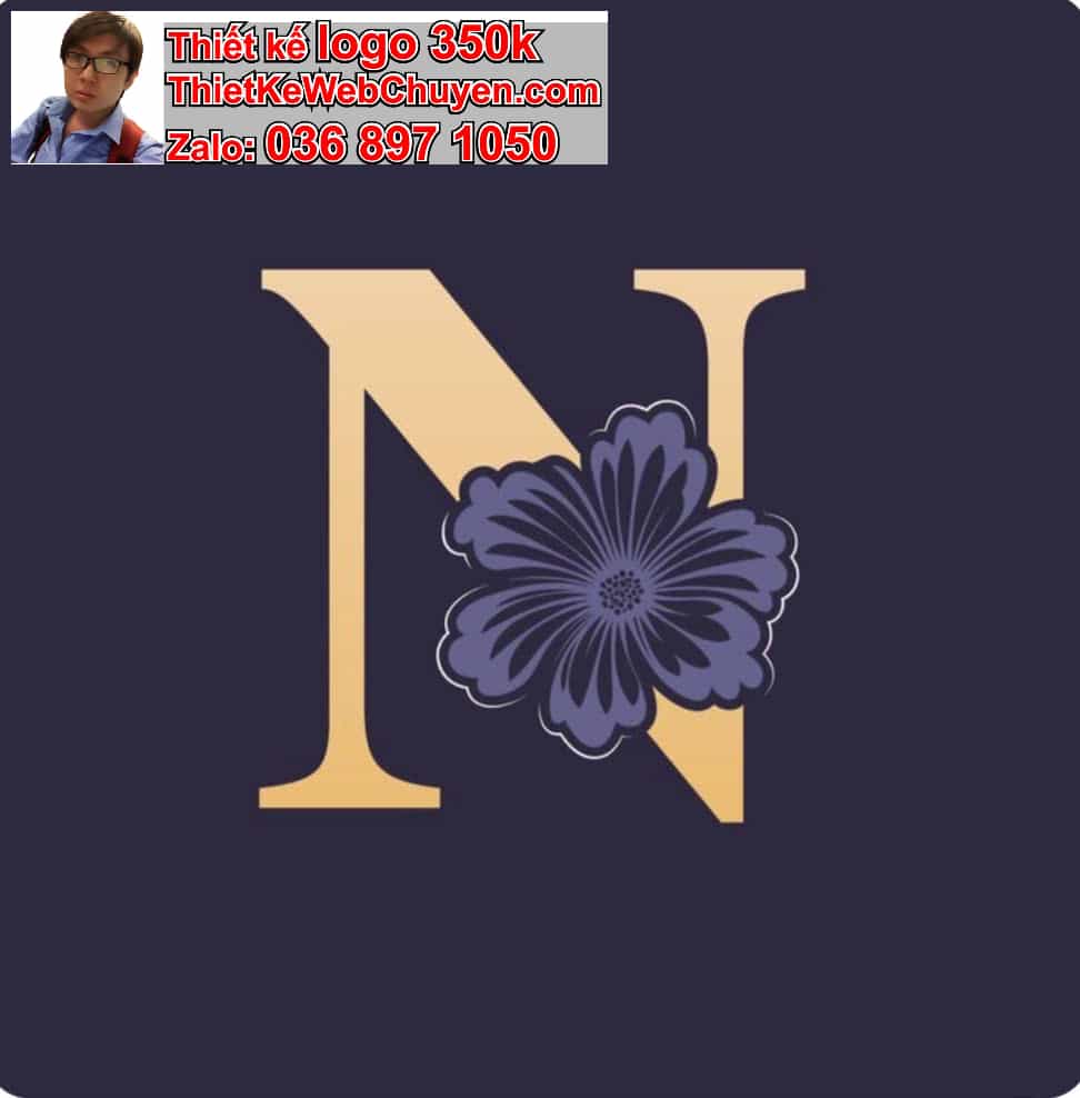 Thiết kế logo công ty tên Nhi