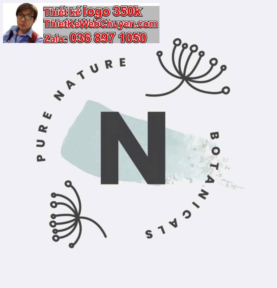 Thiết kế logo công ty tên Nhi