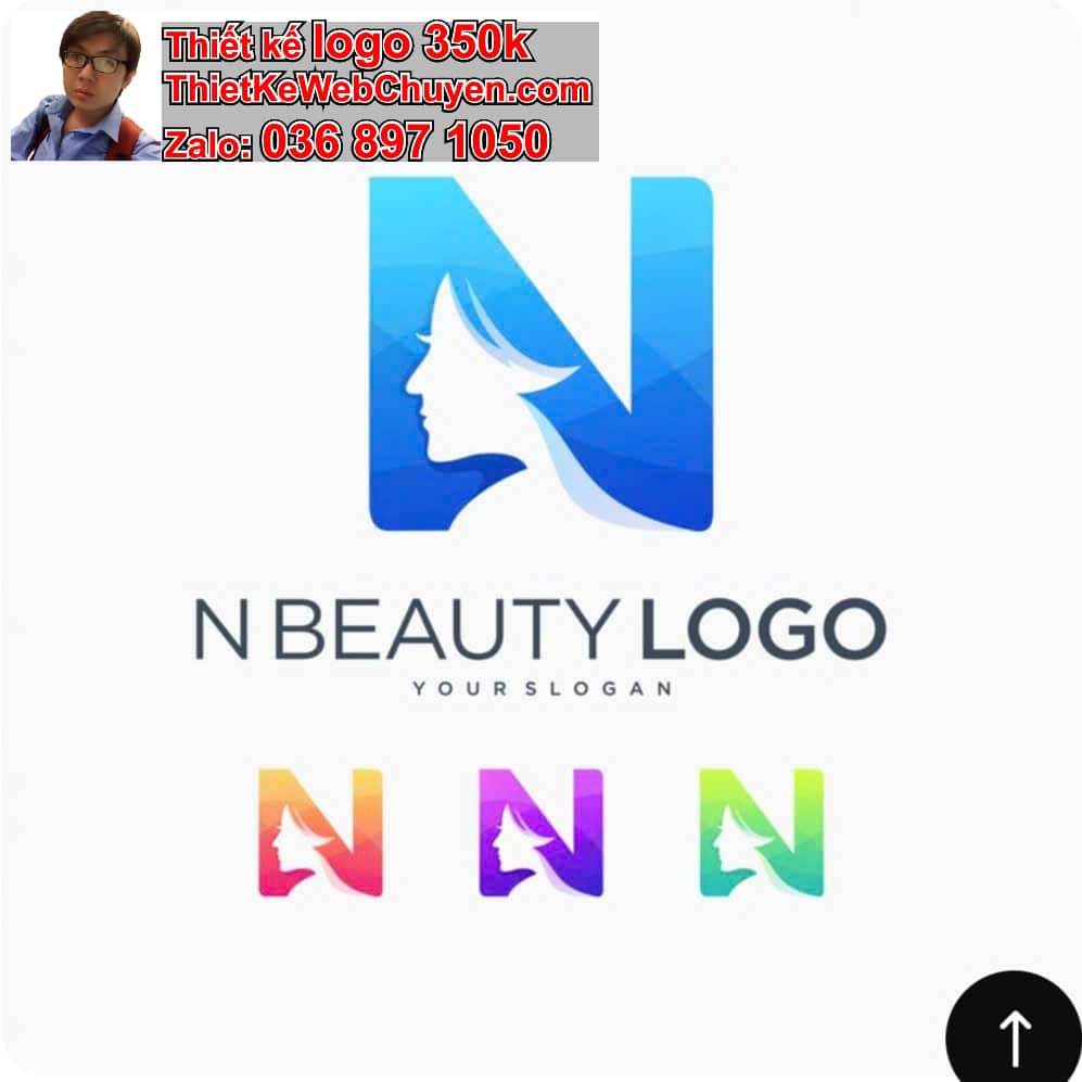 Thiết kế logo công ty tên Nhi