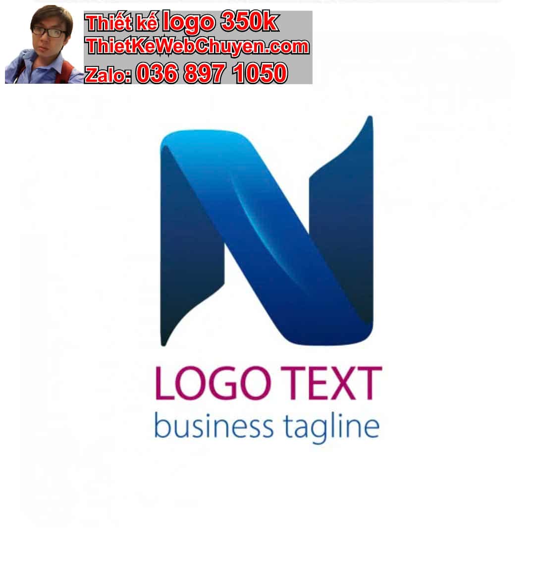 Thiết kế logo công ty tên Nhiên 