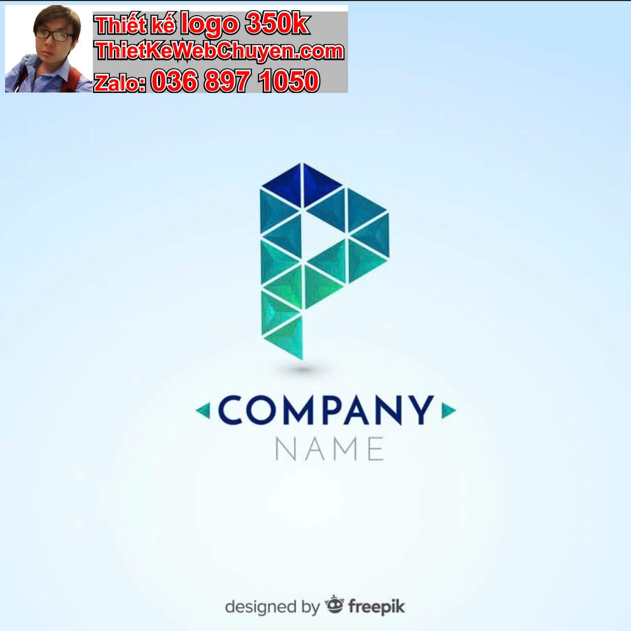 Thiết kế logo công ty tên Phát