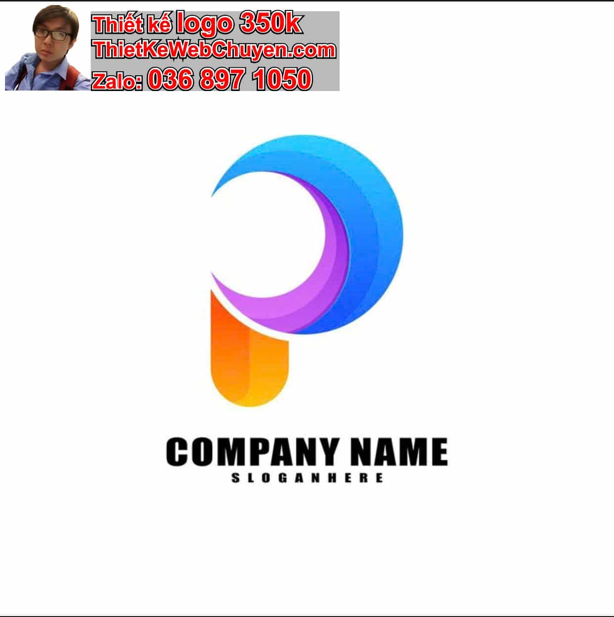 Thiết kế logo công ty tên Phước