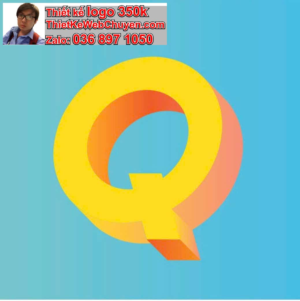 Thiết kế logo công ty tên Quang