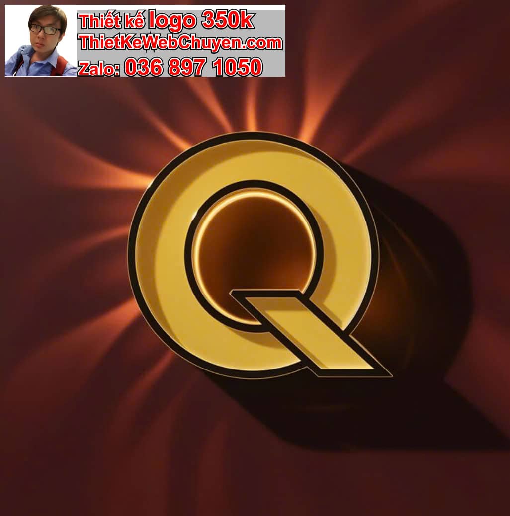 Thiết kế logo công ty tên Quang