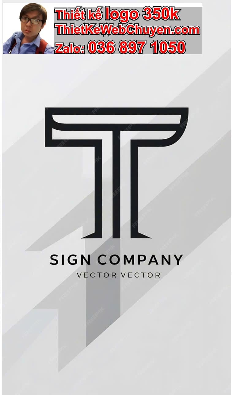 Thiết kế logo công ty tên Tân