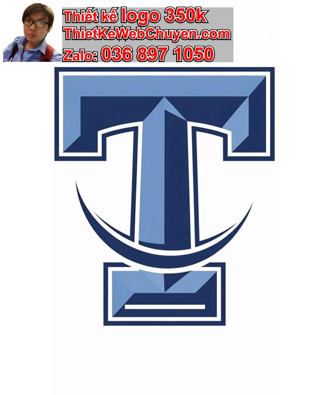 Thiết kế logo công ty tên Tuấn