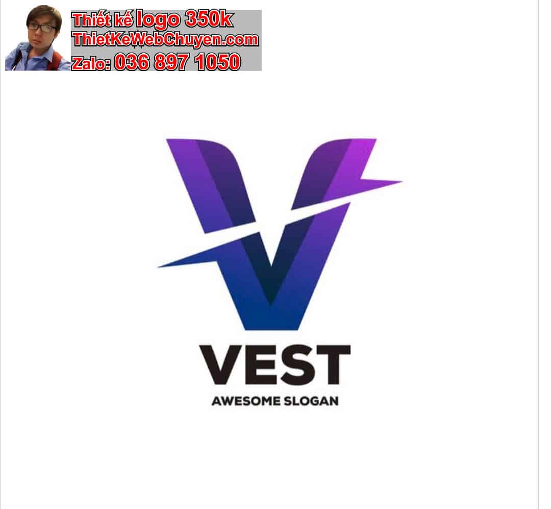 Thiết kế logo công ty tên Việt