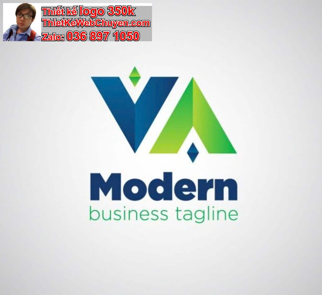 Thiết kế logo công ty tên Vinh