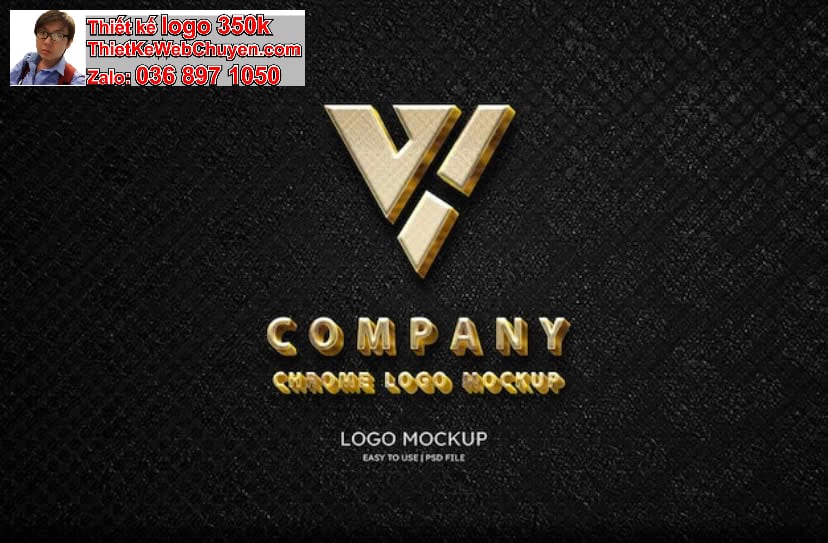 Thiết kế logo công ty tên Vy
