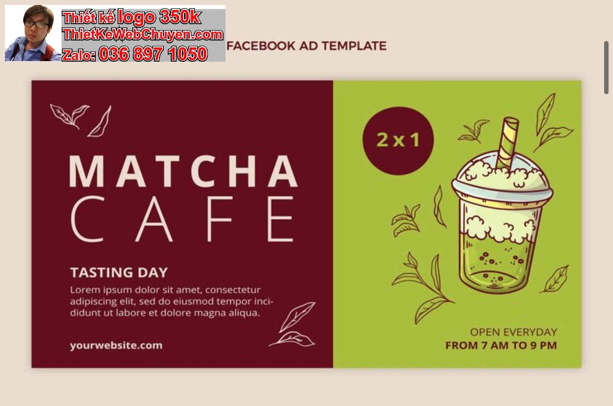 Thiết kế logo công ty trà sữa giá rẻ