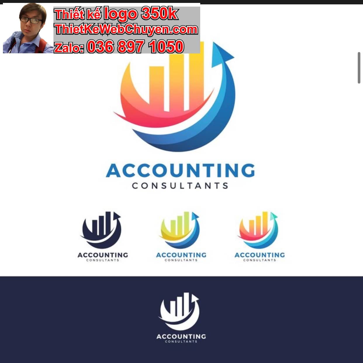 Thiết kế logo công ty tư vấn giá rẻ