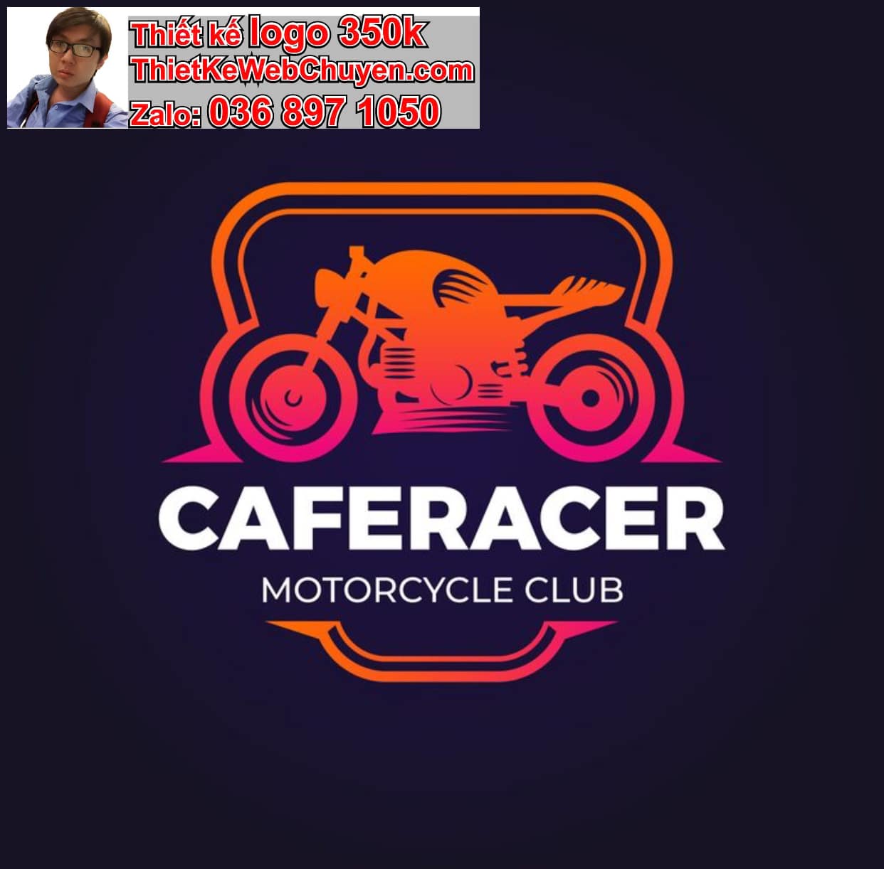 Thiết kế logo công ty xe máy giá rẻ