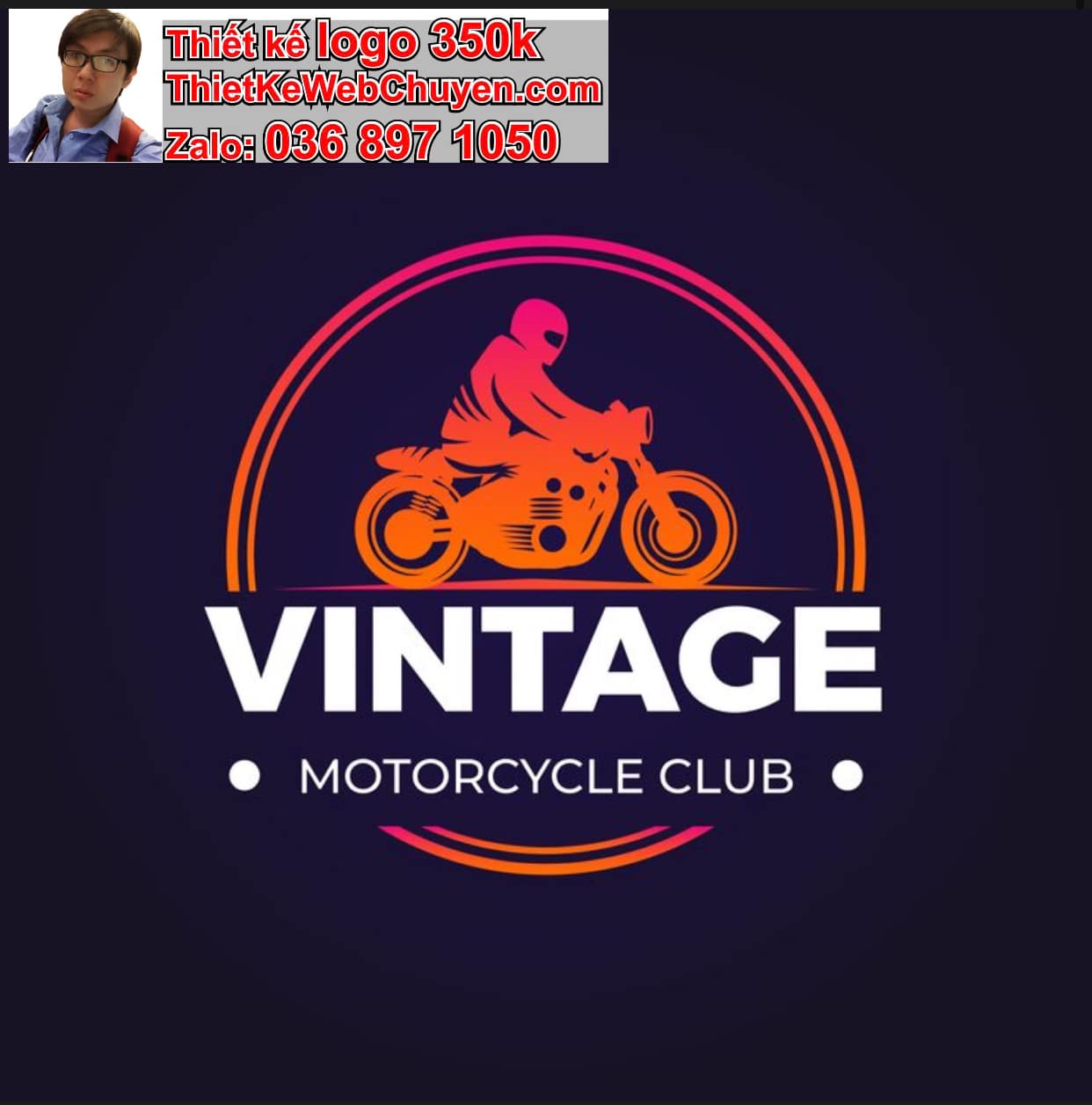 Thiết kế logo công ty xe máy giá rẻ