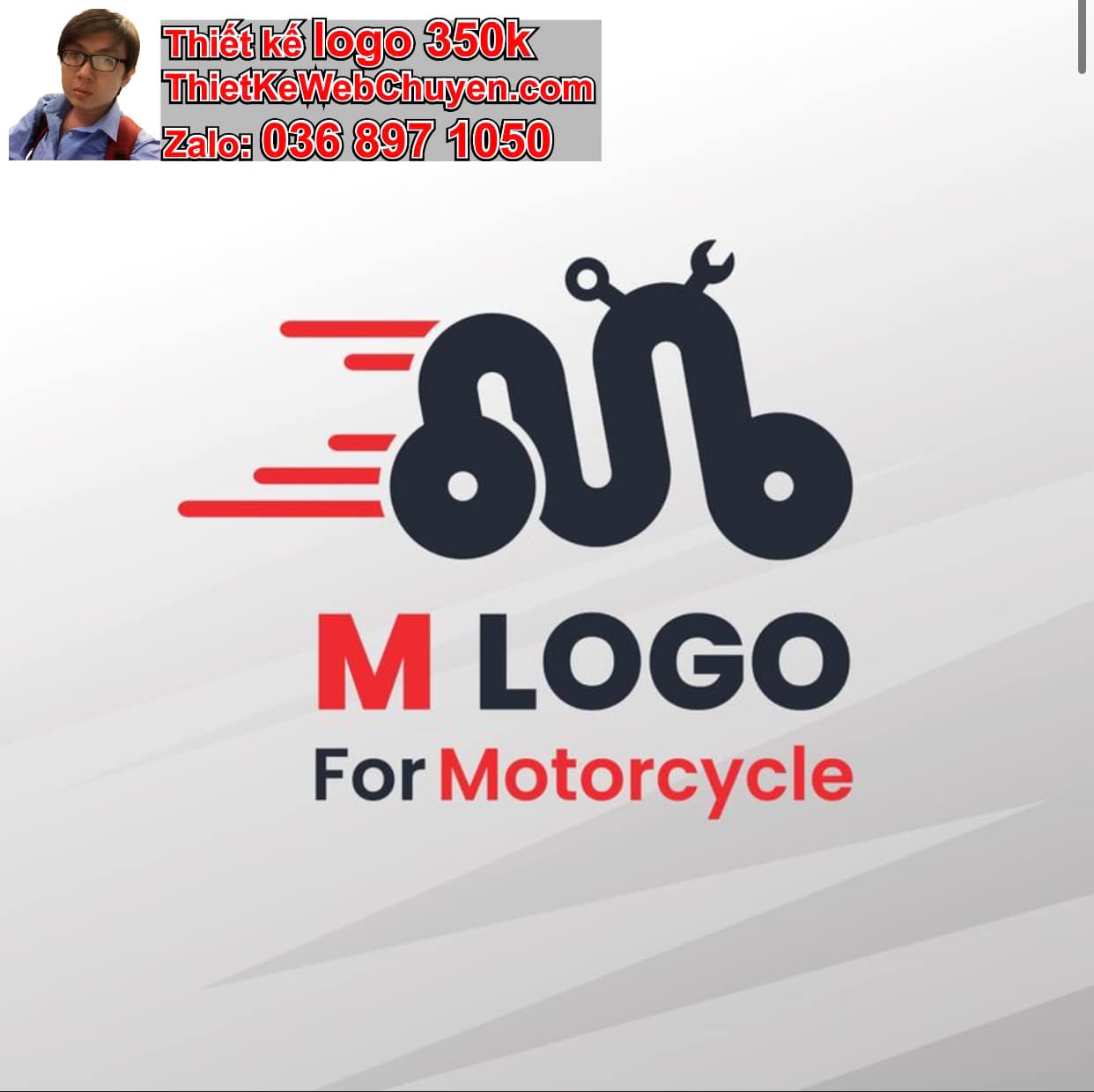 Thiết kế logo công ty xe máy giá rẻ